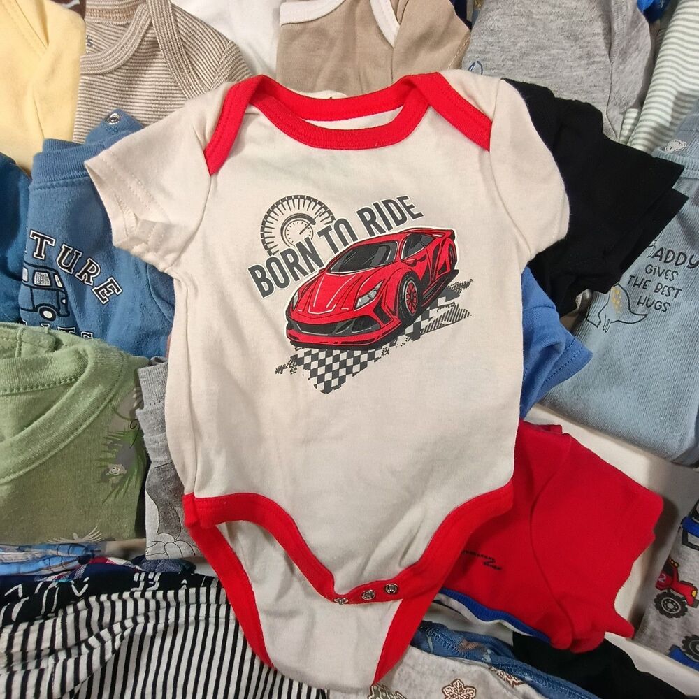Huge 60Pc Baby Boy Clothes Lot 3-6M Outfits Shirts, Bottoms High Quality Brands! - Picture 14 of 16